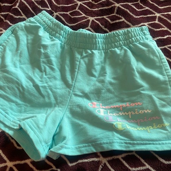 Girls Champion Brand Cotton PJ Shorts Size Large Barely Worn - Picture 1 of 5